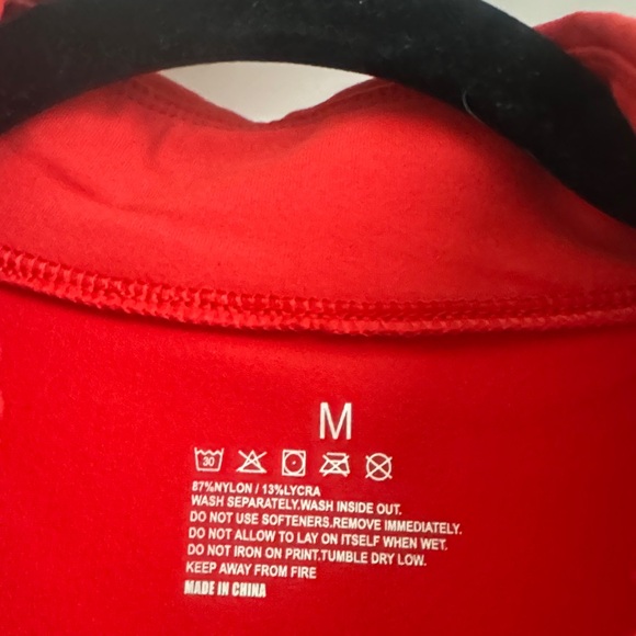 Red Zip-Up Jacket - Picture 2 of 5